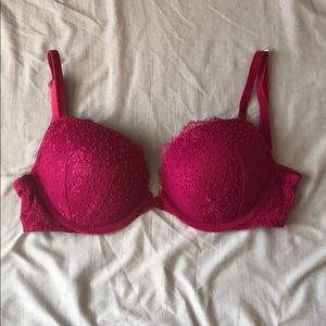 Pink Push-up Bra